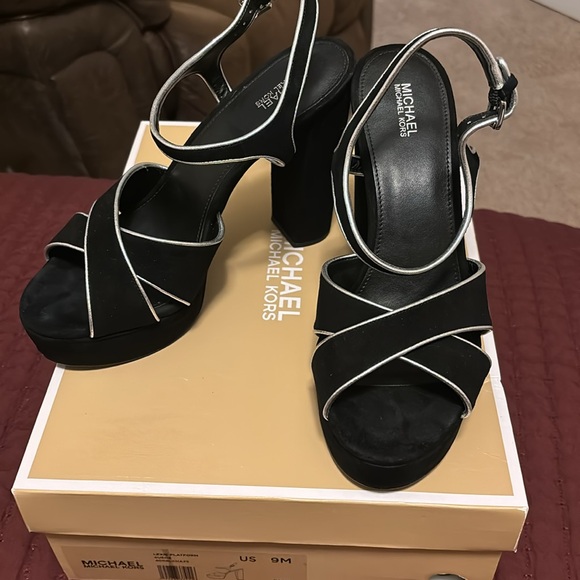 Michael Kors Lexie Platform Heels - Picture 1 of 6